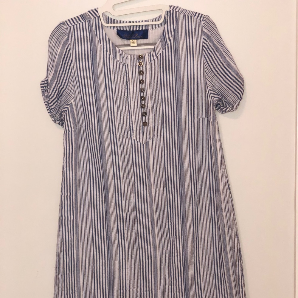 stripped dress